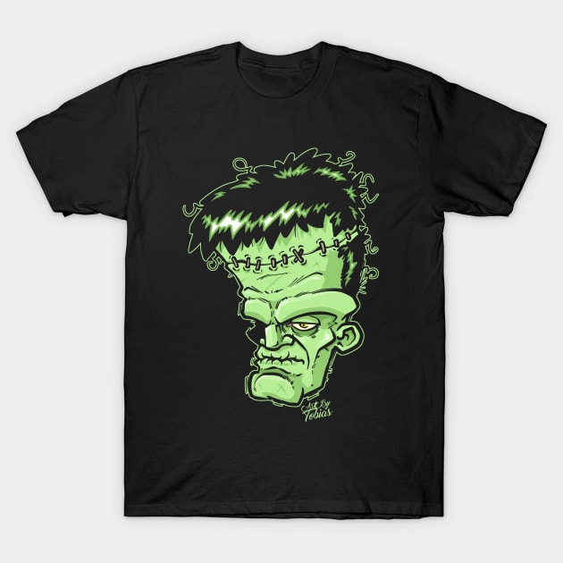 Frank's Monster T-Shirt by artbytobias